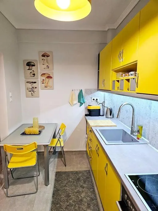 Yellow Kitchen Apartment, City Central Location Thessaloniki Apartment